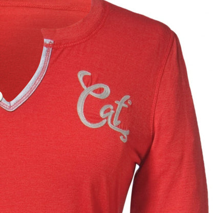 Geranium - Back - Caterpillar C1510472 LADIES SIG TEE - Womens T-Shirts