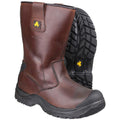 Brown - Lifestyle - Amblers Safety Mens AS249 Cadair Waterproof Pull On Rigger Boots