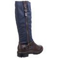 Brown-Blue - Lifestyle - Divaz Womens-Ladies Manson Tall Boots