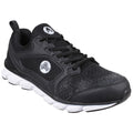 Black - Front - Amblers Safety Unisex Adults Lightweight Non-Leather Safety Trainers