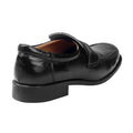 Black - Side - Amblers Manchester Leather Loafer - Mens Shoes