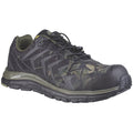 Olive-Black - Front - Albatros Mens Energy Impulse Low Safety Trainer
