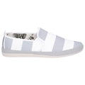 Grey - Back - Flossy Mens Ninfa Slip On Shoe