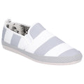 Grey - Front - Flossy Mens Ninfa Slip On Shoe
