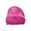 Pink - Back - Crocs Childrens-Kids Classic Glitter Slip On Clog