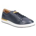 Navy - Front - Hush Puppies Mens Heath BouncePLUS Lace Up Leather Shoe