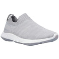 Cool Grey - Front - Hush Puppies Womens-Ladies Free BounceMAX Slip On Trainer