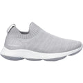 Cool Grey - Back - Hush Puppies Womens-Ladies Free BounceMAX Slip On Trainer