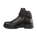 Black - Side - Magnum Strike Force 6.0 Mens Leather Uniform Safety Boots