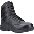 Black - Front - Magnum Strike Force 8.0 Mens Leather Uniform Safety Boots