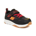 Black-Red - Front - Skechers Boys Comfy Grip Trainers