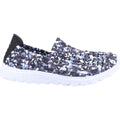 Blue - Back - Fleet & Foster Womens-Ladies Sharon Casual Trainers
