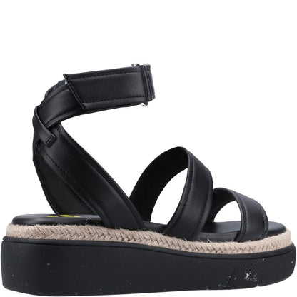 Black - Side - Rocket Dog Womens-Ladies Franki Sandals