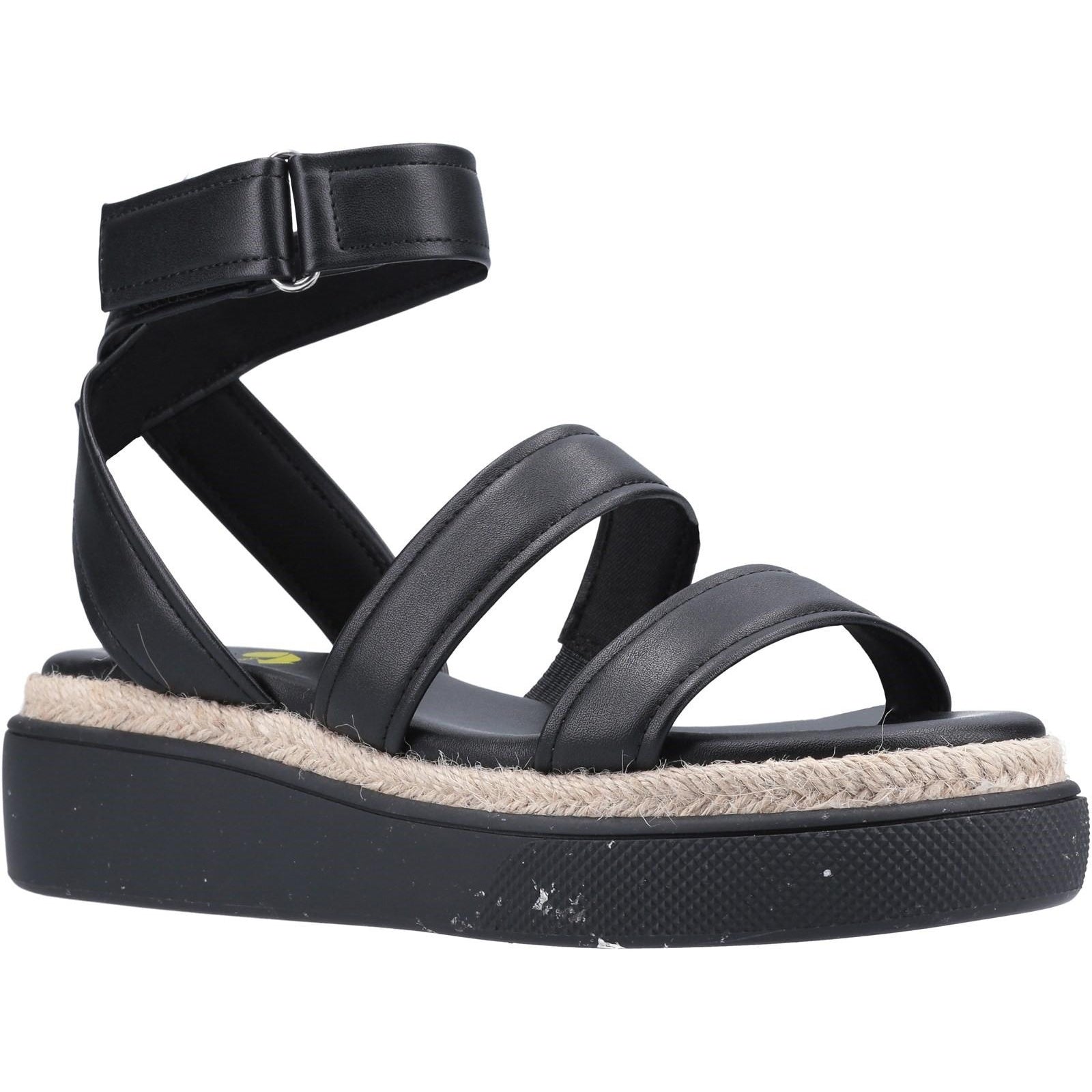 Black - Front - Rocket Dog Womens-Ladies Franki Sandals