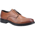 Tan - Front - Hush Puppies Mens Sterling Leather Shoes