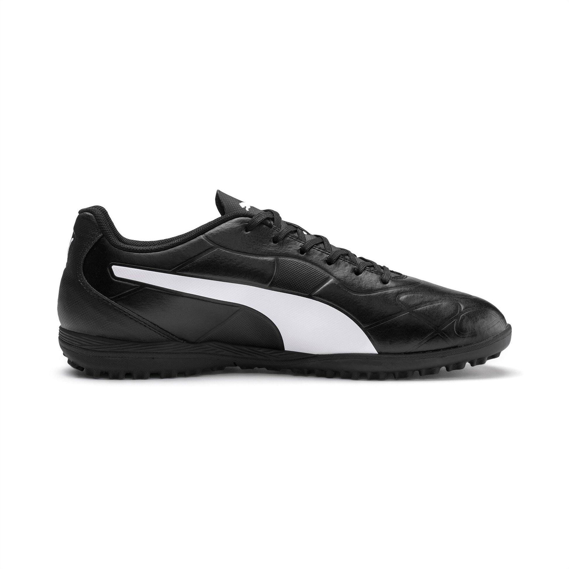 Black-White - Back - Puma Mens Monarch Football Astro Turf Trainers