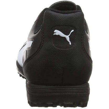 Black-White - Side - Puma Mens Monarch Football Astro Turf Trainers