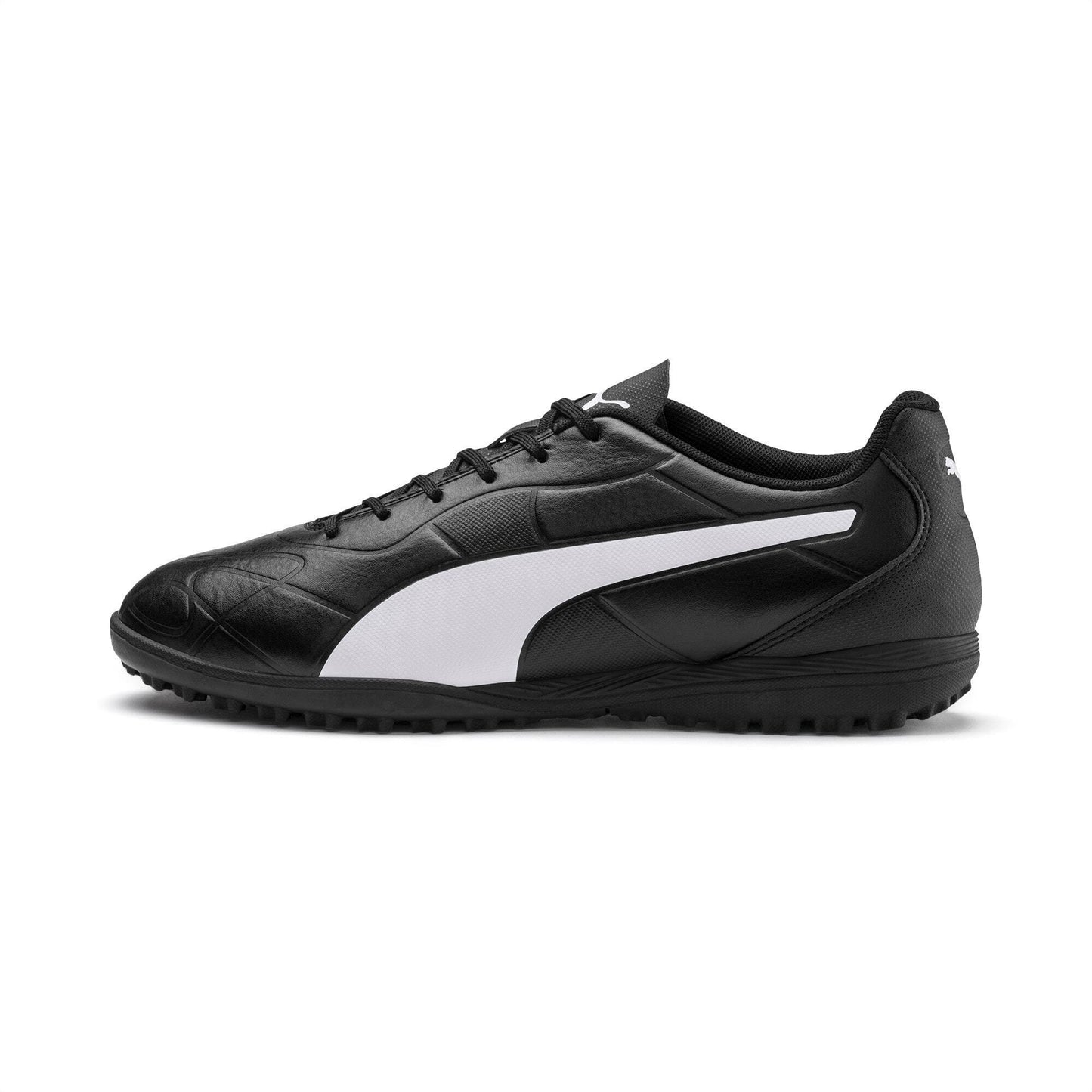 Black-White - Lifestyle - Puma Mens Monarch Football Astro Turf Trainers