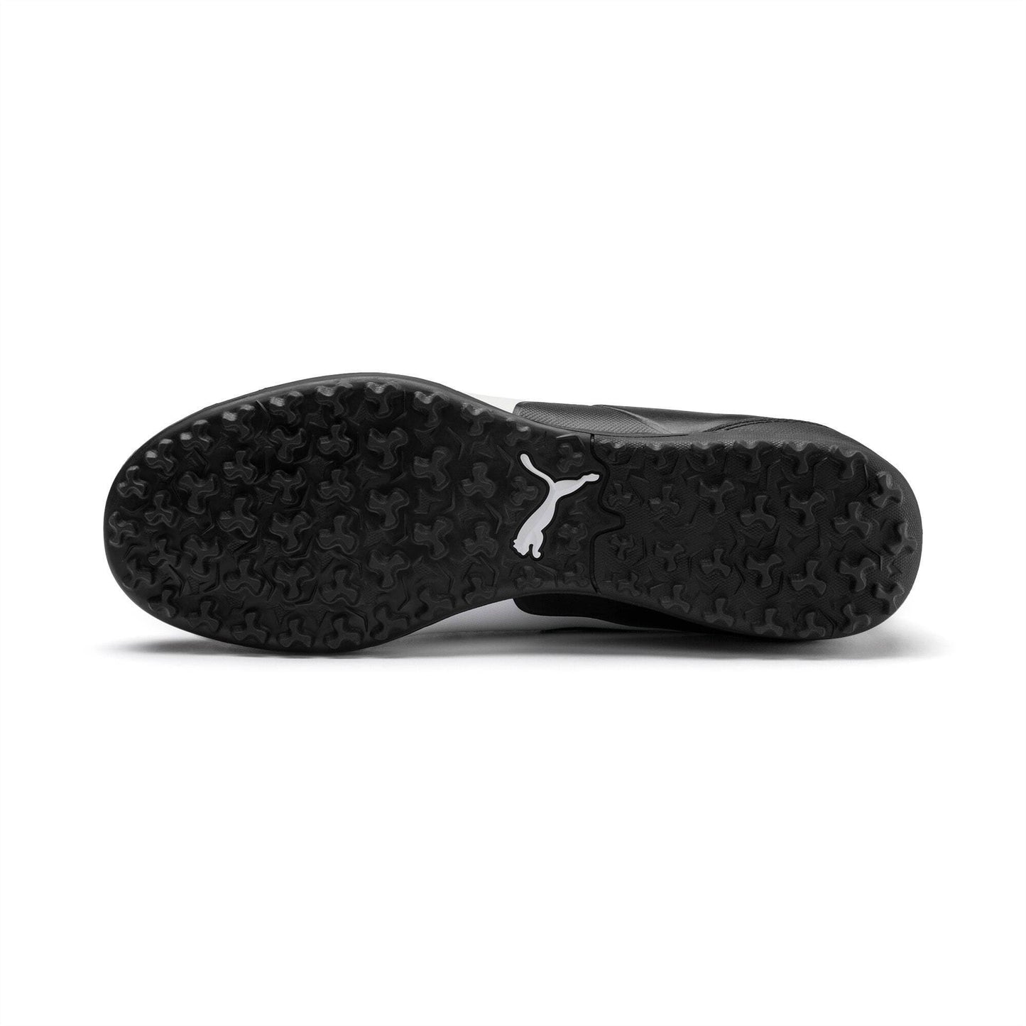 Black-White - Close up - Puma Mens Monarch Football Astro Turf Trainers