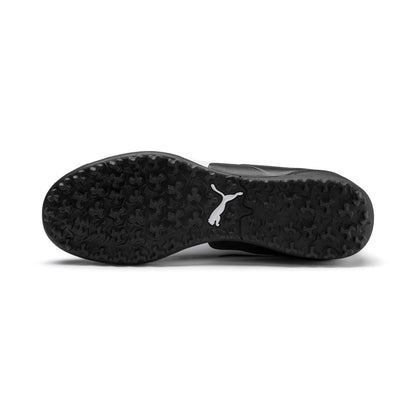 Black-White - Close up - Puma Mens Monarch Football Astro Turf Trainers