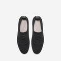 Black-Optic White - Lifestyle - Cole Haan Womens-Ladies 2.Zerogrand Leather Trim Stitchlite Oxford Shoes