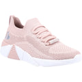 Pink - Front - Skechers Girls A Line Diamond Glider Trainers