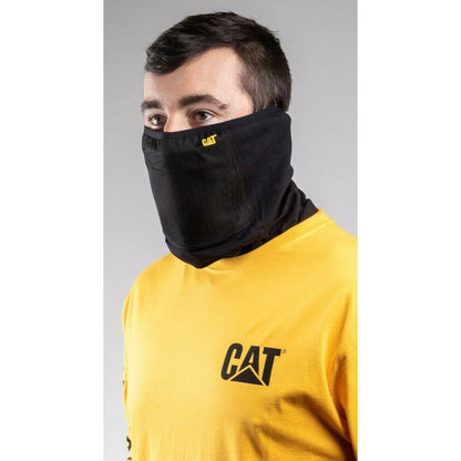 Black - Side - Caterpillar Unisex Adult Viraloff Neck Gaiter
