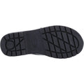 Black - Side - Hush Brush Girls Remi Leather School Shoes