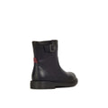 Black - Side - Geox Girls Eclair Ankle Boots