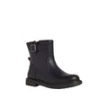 Black - Front - Geox Girls Eclair Ankle Boots