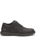Black - Back - CAT Lifestyle Mens Olly 2.0 Grain Leather Casual Shoes