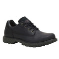 Black - Front - CAT Lifestyle Mens Colorado 2.0 Leather Casual Shoes
