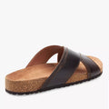 Brown - Lifestyle - Base London Mens Cancun Crossover Sandals