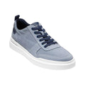 Moonlight Blue - Front - Cole Haan Mens GrandPro Rally Canvas Trainers