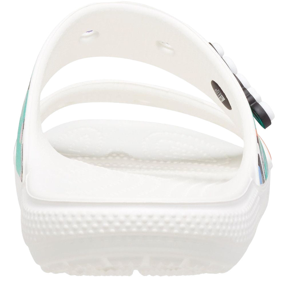 Multicoloured - Side - Crocs Unisex Adult Classic Resort Retro Sandals