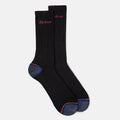 Black-Blue - Front - Dickies Mens Socks (Pack of 3)