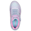 Lavender-Multicoloured - Side - Skechers Girls Microspec Max-Airy Color Ombre Trainers