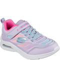 Lavender-Multicoloured - Front - Skechers Girls Microspec Max-Airy Color Ombre Trainers