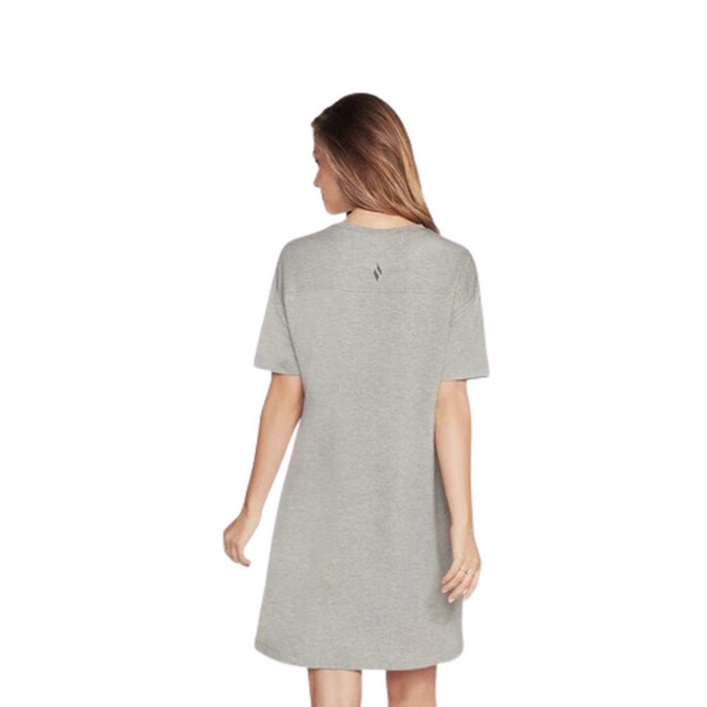 Light Grey - Back - Skechers Womens-Ladies Skechluxe Mindful Casual Dress