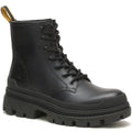 Black - Front - CAT Lifestyle Mens Hardwear Hi Grain Leather Walking Boots