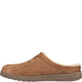 Tan - Side - Skechers Mens Melson Harmen Relaxed Fit Clogs