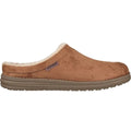 Tan - Front - Skechers Mens Melson Harmen Relaxed Fit Clogs