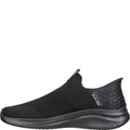 Black - Side - Skechers Mens Ultra Flex 3.0 Smooth Step Trainers