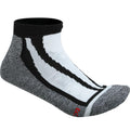 Black - Front - James and Nicholson Unisex Trainer Socks