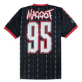Black-Red-White - Back - Amplified Mens Maggot FC Slipknot T-Shirt