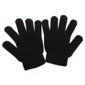 Black - Front - Mens Thermal Gloves With Elastane (brushed Inside)