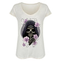 White - Front - Requiem Collective Ladies-Womens Silent Spectre T-Shirt
