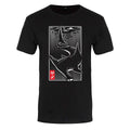 Black - Front - Unorthodox Collective Mens Oriental Shark Premium T-Shirt