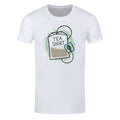 White - Front - Grindstore Mens Tea Bag T Shirt