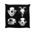 Black - Front - Grindstore Calvaria Collection Cushion